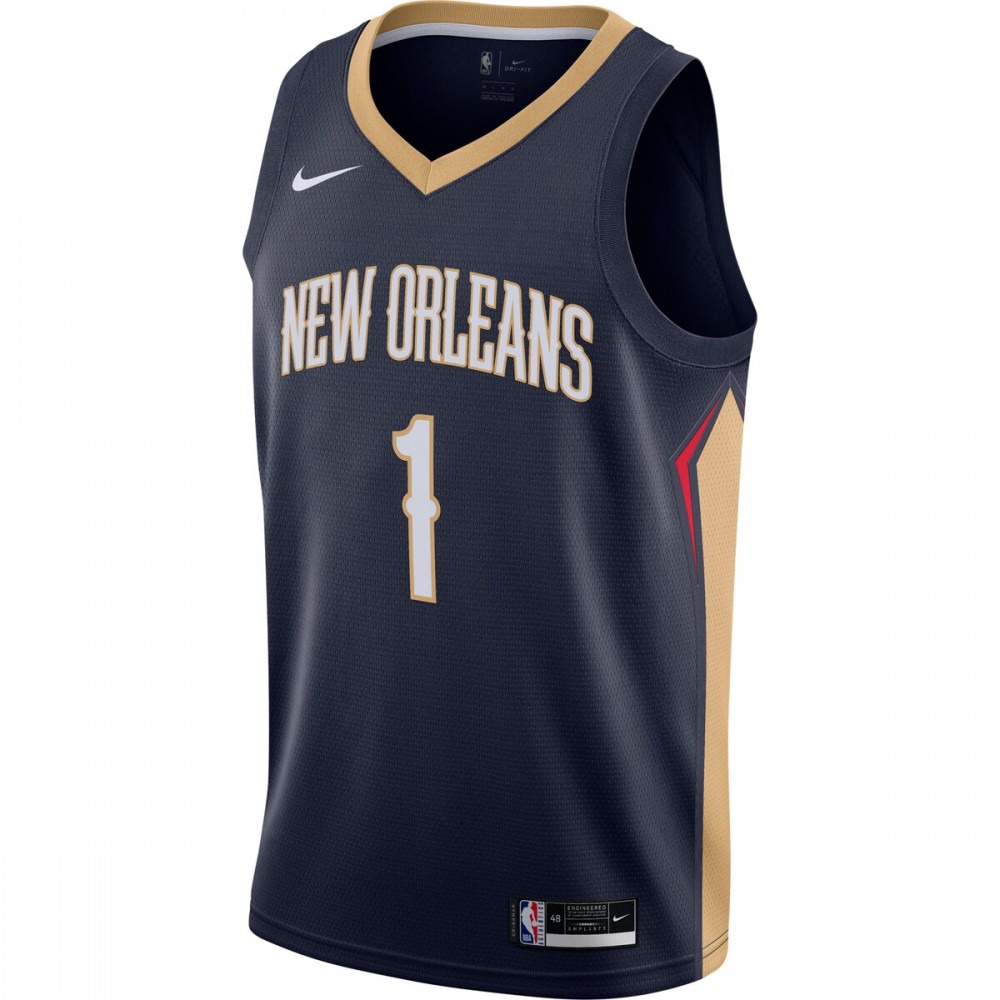 Zion Williamson New Orleans Pelicans 2020/21 Swingman Jersey - Navy - Icon Edition-Pro Kit Vault | Brand New 26/27 Sports Jerseys